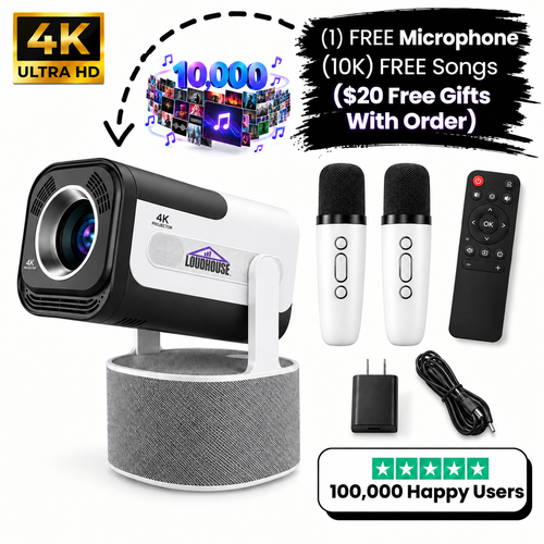 LoudHouse™ Karaoke Projector