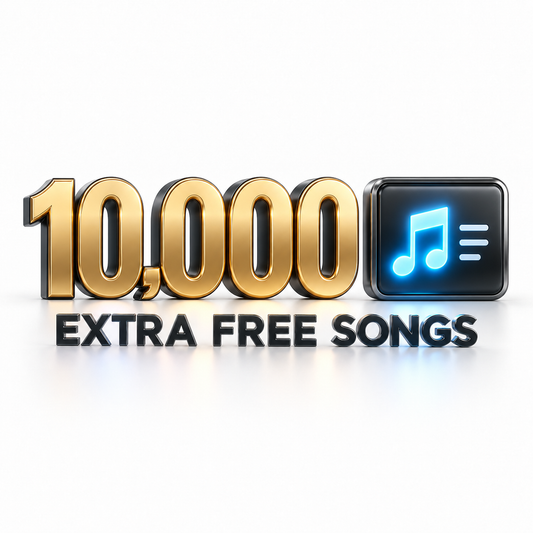 TODAY ONLY: 10,000 Extra FREE Songs